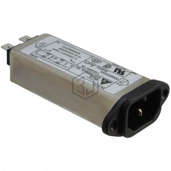 03SEEG3H - Delta Electronics - Power Entry Connectors - Inlets, Outlets, Modules