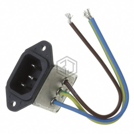 6609016-3 - TE Connectivity Corcom Filters - Power Entry Connectors - Inlets, Outlets, Modules