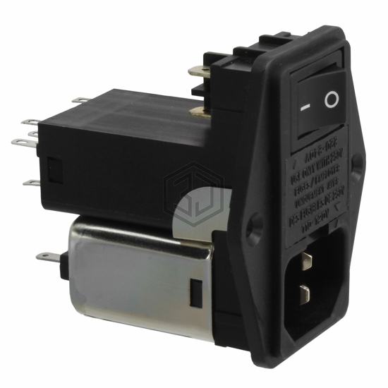 03SB3 - Delta Electronics - Power Entry Connectors - Inlets, Outlets, Modules