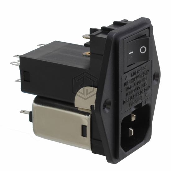 10SB3M - Delta Electronics - Power Entry Connectors - Inlets, Outlets, Modules