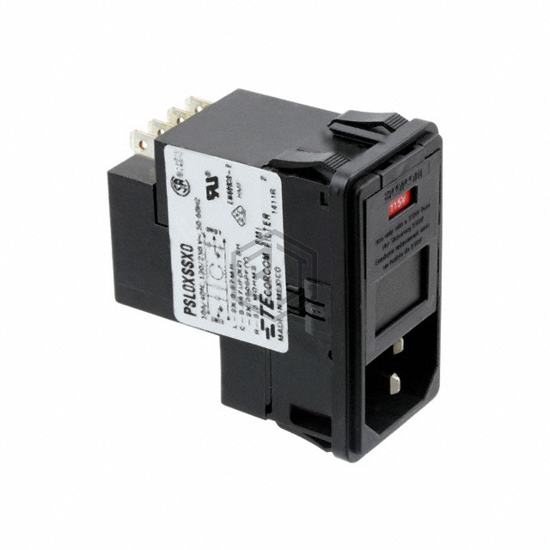 4-6609950-9 - TE Connectivity Corcom Filters - Power Entry Connectors - Inlets, Outlets, Modules