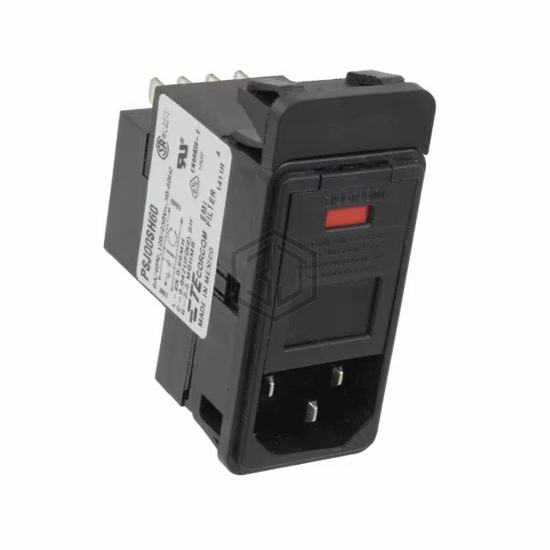 1-6609948-1 - TE Connectivity Corcom Filters - Power Entry Connectors - Inlets, Outlets, Modules