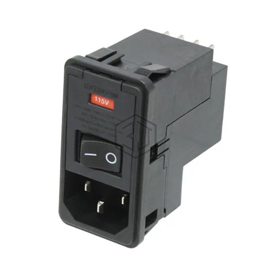 PS0SXSH60 - TE Connectivity Corcom Filters - Power Entry Connectors - Inlets, Outlets, Modules
