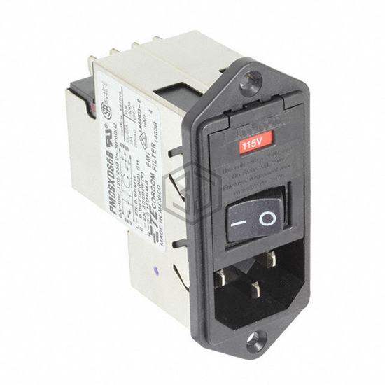 4-6609940-0 - TE Connectivity Corcom Filters - Power Entry Connectors - Inlets, Outlets, Modules