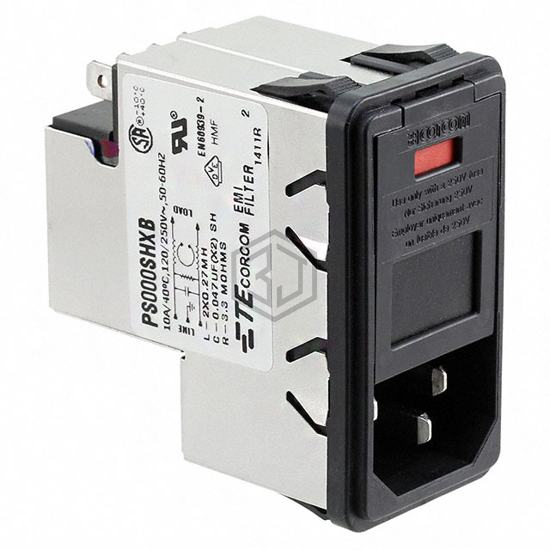 5-6609952-5 - TE Connectivity Corcom Filters - Power Entry Connectors - Inlets, Outlets, Modules