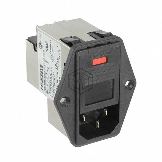 2-6609104-8 - TE Connectivity Corcom Filters - Power Entry Connectors - Inlets, Outlets, Modules