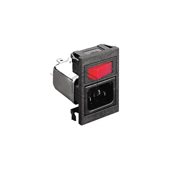 BZV03/A0620/01 - Bulgin - Power Entry Connectors - Inlets, Outlets, Modules