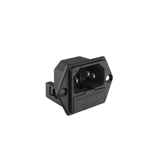 EMI-21-DF-X - Elcom International Pvt Ltd - Power Entry Connectors - Inlets, Outlets, Modules