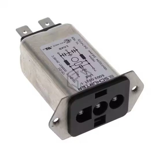 5003.0321.1 - SCHURTER Inc. - Power Entry Connectors - Inlets, Outlets, Modules