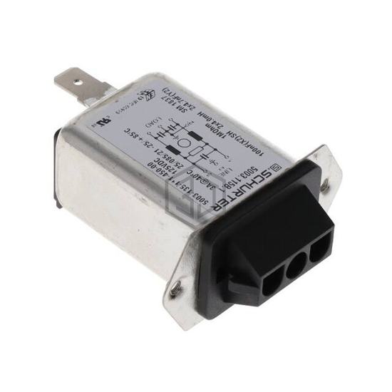 5003.115B.1 - SCHURTER Inc. - Power Entry Connectors - Inlets, Outlets, Modules