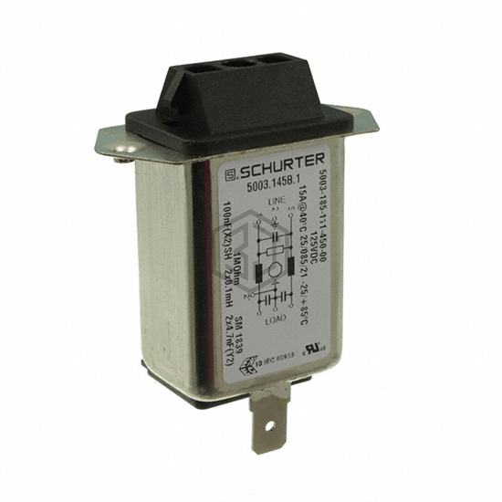 5003.145B.1 - SCHURTER Inc. - Power Entry Connectors - Inlets, Outlets, Modules