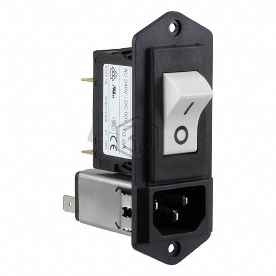 5145.0861.830 - SCHURTER Inc. - Power Entry Connectors - Inlets, Outlets, Modules