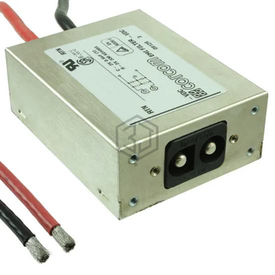 4-1609075-5 - TE Connectivity Corcom Filters - Power Entry Connectors - Inlets, Outlets, Modules