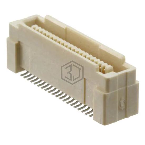 6123001-1 - TE Connectivity AMP Connectors - Rectangular Connectors - Arrays, Edge Type, Mezzanine (Board to Board)