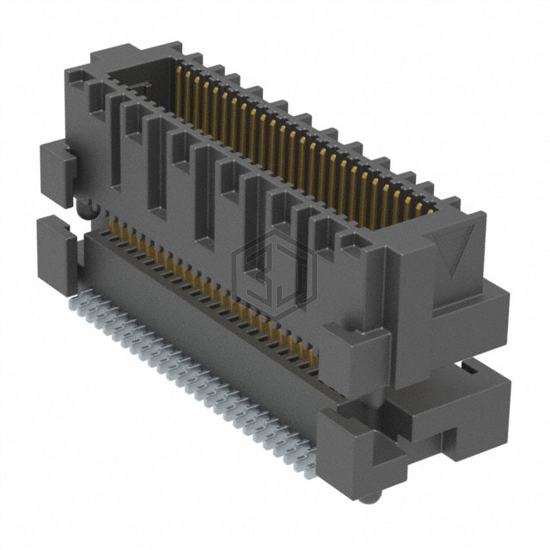 QMS-026-09.75-SL-D-A - Samtec Inc. - Rectangular Connectors - Arrays, Edge Type, Mezzanine (Board to Board)