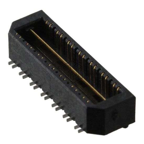 QTE-014-01-F-D-DP-A - Samtec Inc. - Rectangular Connectors - Arrays, Edge Type, Mezzanine (Board to Board)