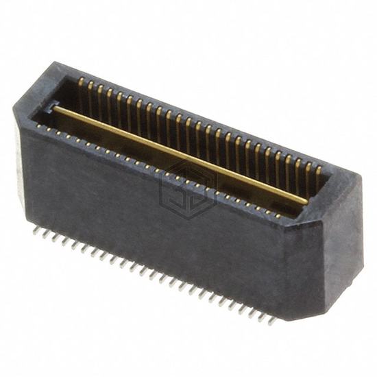 QTS-025-02-L-D-A - Samtec Inc. - Rectangular Connectors - Arrays, Edge Type, Mezzanine (Board to Board)