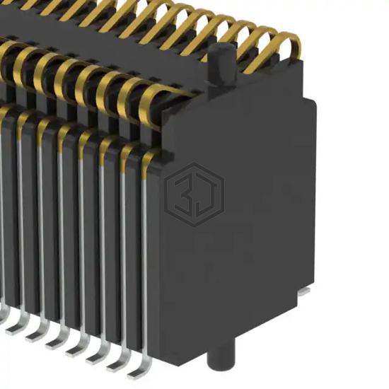 FSI-140-10-L-D-AD-P - Samtec Inc. - Rectangular Connectors - Arrays, Edge Type, Mezzanine (Board to Board)