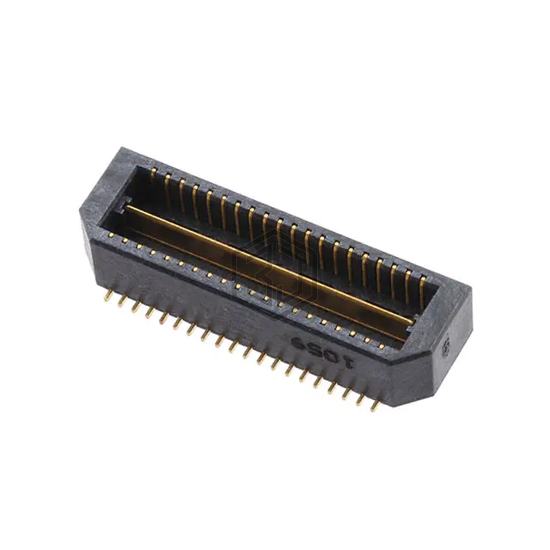 QTE-020-01-H-D-A - Samtec Inc. - Rectangular Connectors - Arrays, Edge Type, Mezzanine (Board to Board)
