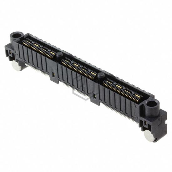 QFS-078-01-SL-D-RA - Samtec Inc. - Rectangular Connectors - Arrays, Edge Type, Mezzanine (Board to Board)