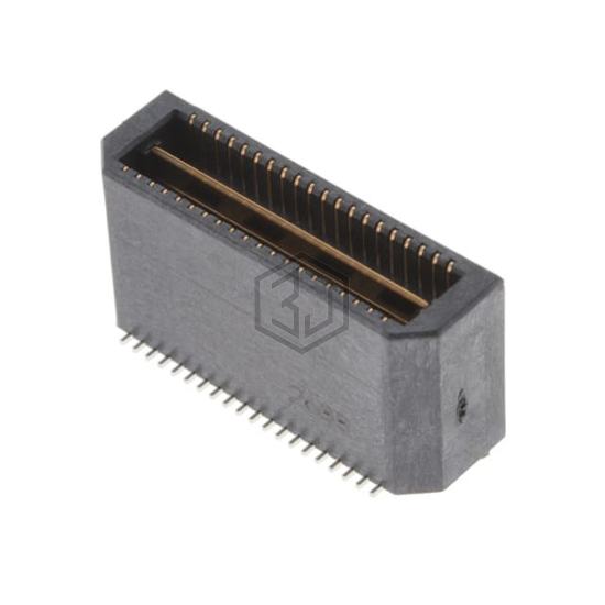QTE-020-03-F-D-A-K-TR - Samtec Inc. - Rectangular Connectors - Arrays, Edge Type, Mezzanine (Board to Board)
