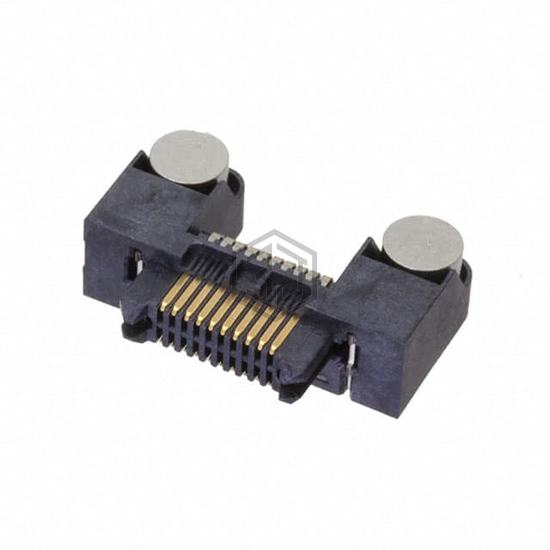 ERM8-010-01-S-D-RA-TR - Samtec Inc. - Rectangular Connectors - Arrays, Edge Type, Mezzanine (Board to Board)