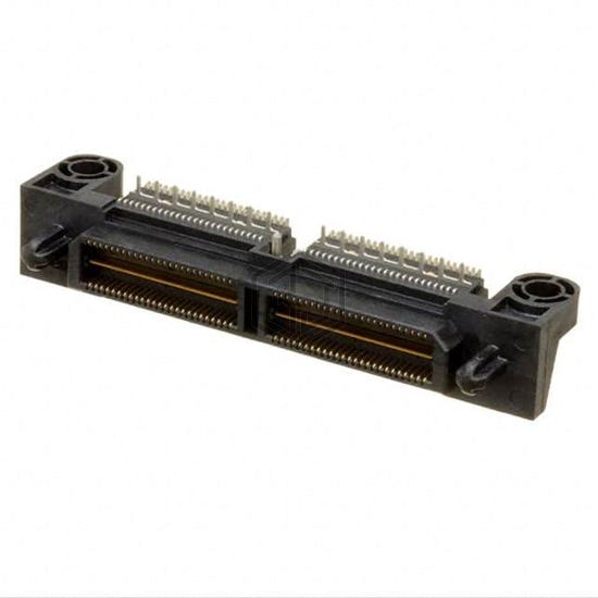 QTS-050-01-L-D-RA-WT - Samtec Inc. - Rectangular Connectors - Arrays, Edge Type, Mezzanine (Board to Board)