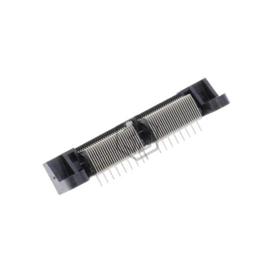 QTS-050-02-L-D-RA-WT - Samtec Inc. - Rectangular Connectors - Arrays, Edge Type, Mezzanine (Board to Board)
