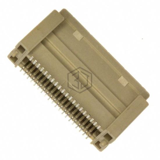61082-043400LF - Amphenol ICC (FCI) - Rectangular Connectors - Arrays, Edge Type, Mezzanine (Board to Board)