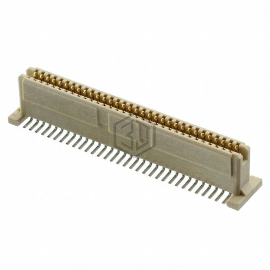 0714391864 - Molex - Rectangular Connectors - Arrays, Edge Type, Mezzanine (Board to Board)