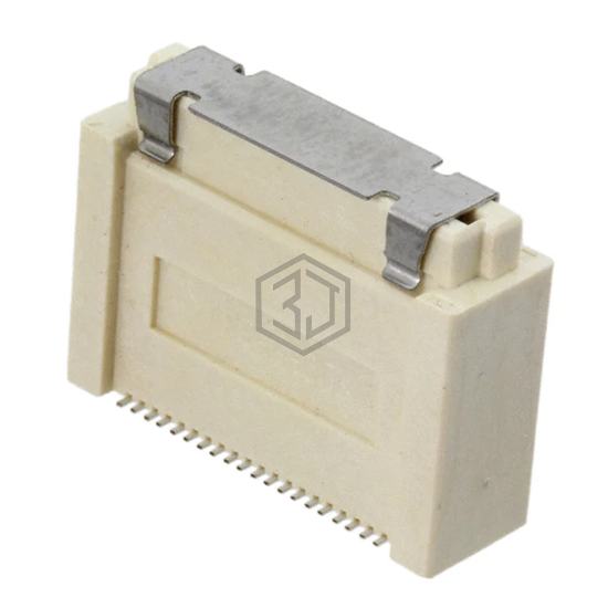 1735481-1 - TE Connectivity AMP Connectors - Rectangular Connectors - Arrays, Edge Type, Mezzanine (Board to Board)