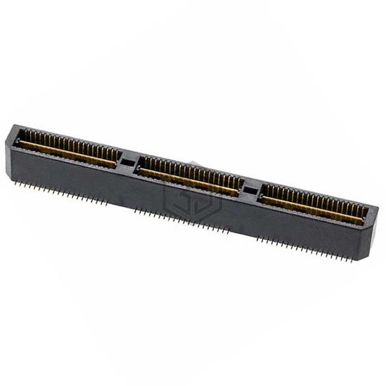 1658014-3 - TE Connectivity AMP Connectors - Rectangular Connectors - Arrays, Edge Type, Mezzanine (Board to Board)