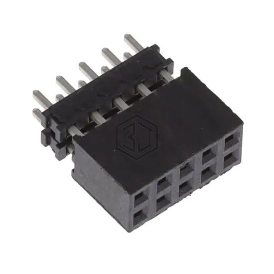 YTE-102-03-F-5-375 - Samtec Inc. - Rectangular Connectors - Arrays, Edge Type, Mezzanine (Board to Board)
