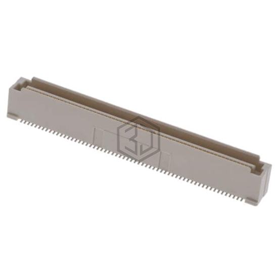 61083-124400LF - Amphenol ICC (FCI) - Rectangular Connectors - Arrays, Edge Type, Mezzanine (Board to Board)