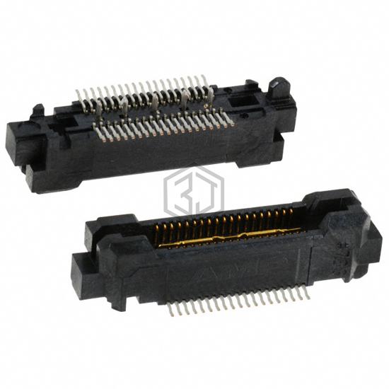 5767007-8 - TE Connectivity AMP Connectors - Rectangular Connectors - Arrays, Edge Type, Mezzanine (Board to Board)