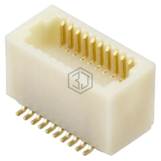 20P5.0-JMCS-G-TF(N) - JST Sales America Inc. - Rectangular Connectors - Arrays, Edge Type, Mezzanine (Board to Board)