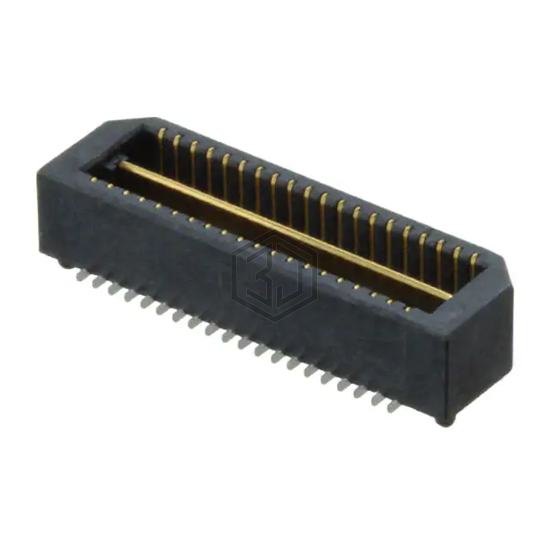 QTE-020-01-F-D-A-K-TR - Samtec Inc. - Rectangular Connectors - Arrays, Edge Type, Mezzanine (Board to Board)