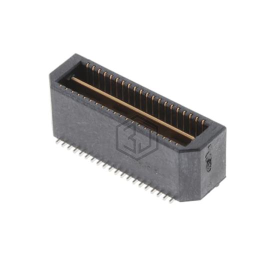 QTE-020-02-L-D-A-TR - Samtec Inc. - Rectangular Connectors - Arrays, Edge Type, Mezzanine (Board to Board)