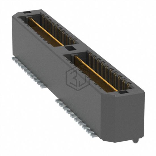 QTH-040-02-L-D-DP-A - Samtec Inc. - Rectangular Connectors - Arrays, Edge Type, Mezzanine (Board to Board)