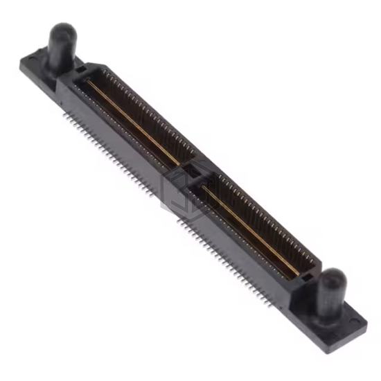 QTS-050-01-L-D-A-GP - Samtec Inc. - Rectangular Connectors - Arrays, Edge Type, Mezzanine (Board to Board)