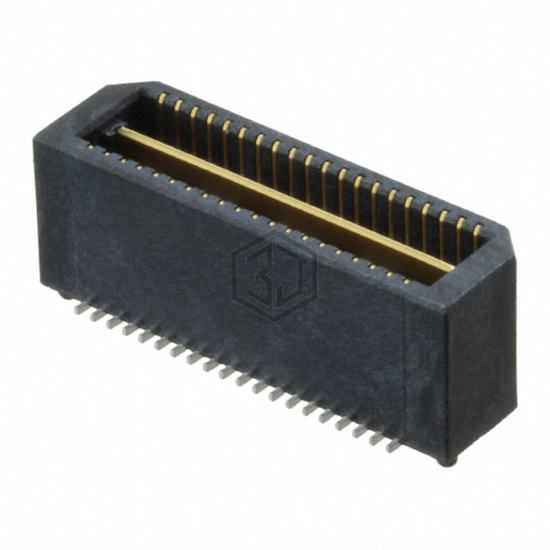 QTE-020-02-F-D-A-K - Samtec Inc. - Rectangular Connectors - Arrays, Edge Type, Mezzanine (Board to Board)