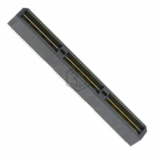 QTE-060-02-L-D-A - Samtec Inc. - Rectangular Connectors - Arrays, Edge Type, Mezzanine (Board to Board)