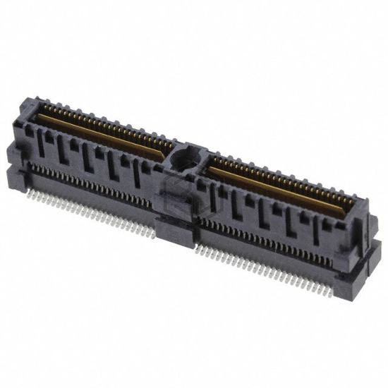 QMS-052-09.75-SL-D-A - Samtec Inc. - Rectangular Connectors - Arrays, Edge Type, Mezzanine (Board to Board)