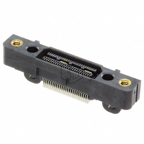 QSS-025-01-L-D-RA-MTI - Samtec Inc. - Rectangular Connectors - Arrays, Edge Type, Mezzanine (Board to Board)