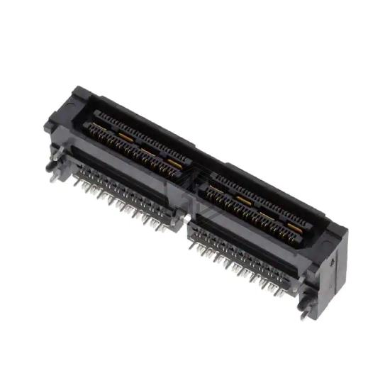QSH-040-01-L-D-DP-RA - Samtec Inc. - Rectangular Connectors - Arrays, Edge Type, Mezzanine (Board to Board)