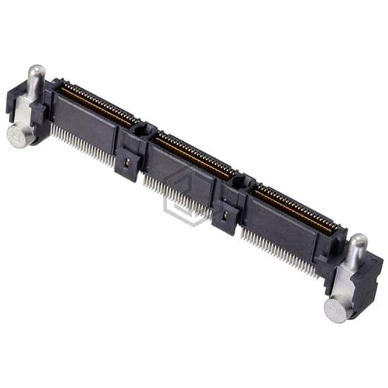 QMS-078-01-SL-D-RA-MG - Samtec Inc. - Rectangular Connectors - Arrays, Edge Type, Mezzanine (Board to Board)