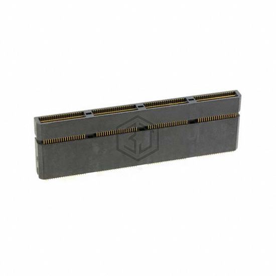 1658019-4 - TE Connectivity AMP Connectors - Rectangular Connectors - Arrays, Edge Type, Mezzanine (Board to Board)