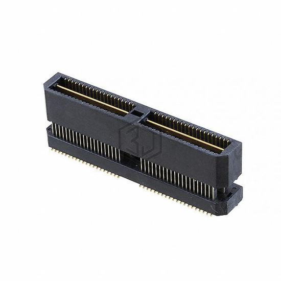 1658438-2 - TE Connectivity AMP Connectors - Rectangular Connectors - Arrays, Edge Type, Mezzanine (Board to Board)