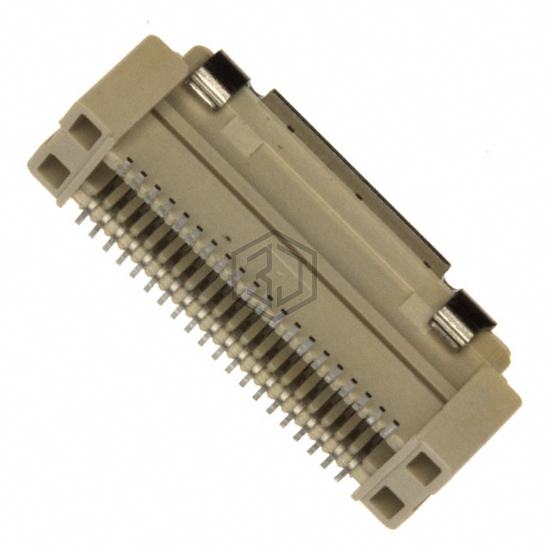 61082-042422LF - Amphenol ICC (FCI) - Rectangular Connectors - Arrays, Edge Type, Mezzanine (Board to Board)