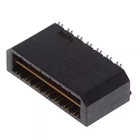 QTE-014-03-L-D-DP-A - Samtec Inc. - Rectangular Connectors - Arrays, Edge Type, Mezzanine (Board to Board)